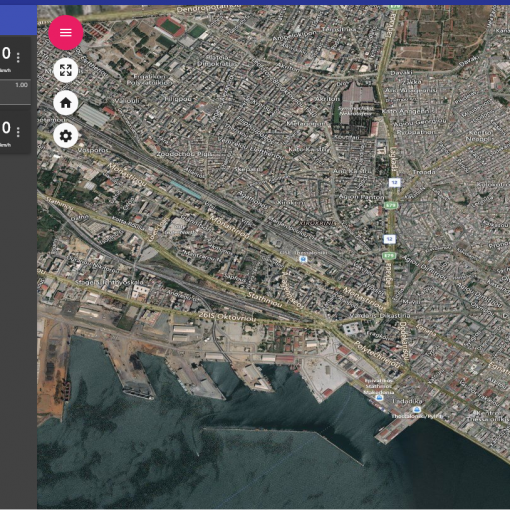 Δορυφορική προβολή